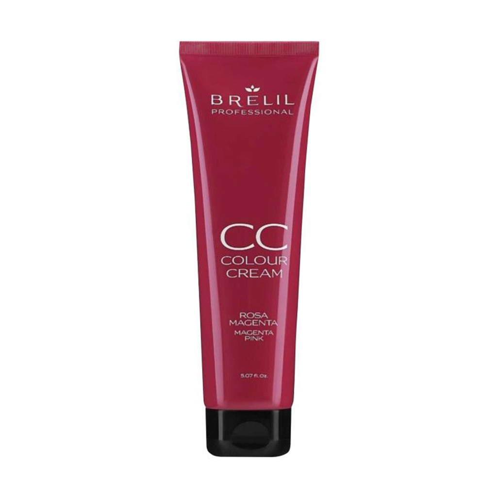Колірувальний CC-крем для волосся Brelil Professional CC Color Cream, Magenta Pink, 150 мл